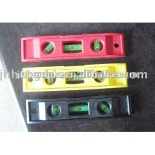 HD-TT02-6,Mini plastic level with 3 vials &magnet